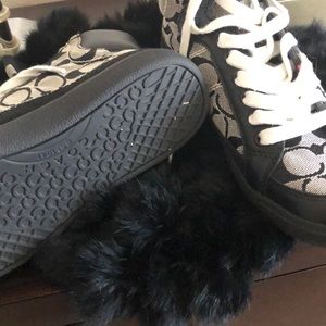 Coach Shoes - Coach tennis shows size7 B black and Wh Coach Shoes - Coach tennis shows size7 B black and Wh